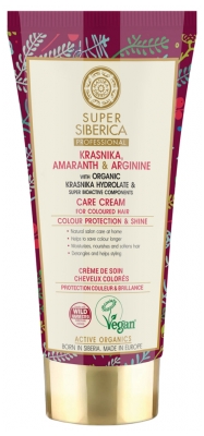 Natura Siberica Super Siberica Crème de Soin Kraniska et Amarante Cheveux Colorés 50 ml