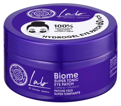 Natura Siberica Lab Biome Patchs Yeux Super Tonifiants 60 Patchs