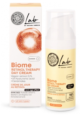 Natura Siberica Lab Biome Crème Jour Rétinol Anti-Âge 50 ml