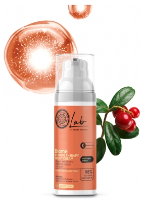 Natura Siberica Lab Biome Crème Nuit Rétinol Anti-Âge 50 ml