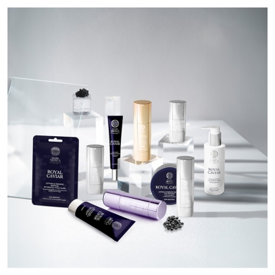Natura Siberica Royal Caviar Masque Hydrogel Liftant et Raffermissant Peptides Anti-Âge 30 g