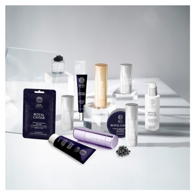 Natura Siberica Royal Caviar Crème de Nuit Réparation Profonde Peptides Anti-Âge 50 ml