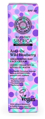Blueberry Siberica Crème Visage Réveil du Matin Spf20 50 ml