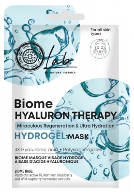Natura Siberica Lab Biome Hyaluron Masque Hydrogel Acide Hyaluronique Hydratant 30 g
