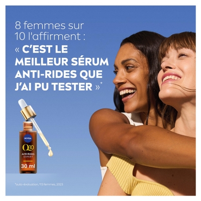 Nivea Q10 Anti-Rides Expert Sérum Visage Double Action Glycation 30 ml