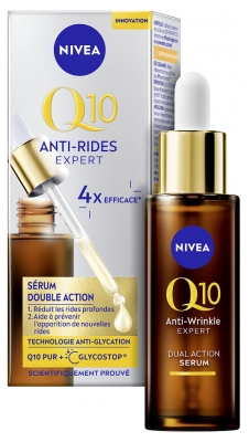 Nivea Q10 Anti-Rides Expert Sérum Visage Double Action Glycation 30 ml