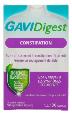 GAVIDigest Constipation Récurrente 30 Gélules