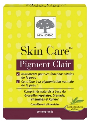 New Nordic Skin Care Pigment Clair 60 Cp