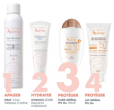 Avène Eau Thermale - Solaire - Fluide Minéral Teinté SPF 50+ 40 ml