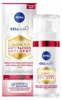 Nivea Cellular Luminous630 Sérum Anti-Âge et Anti-Taches 2en1 30 ml