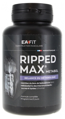 Eafit Ripped Max Metabol Relance du Métabolisme 63 Comprimés
