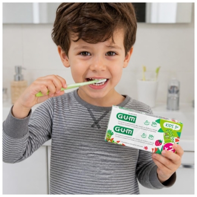 GUM Kids Dentifrice Enfants 3+ Lot 2 x 50 ml