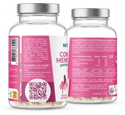 Nutri&Co Confort Menstruel Règles Apaisées et Bien-être mental 40 Gélules