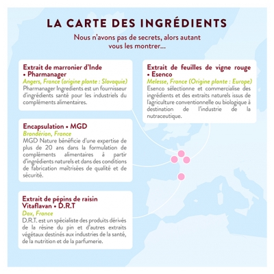 Nutri&Co Jambes Légères et Retour Veineux 60 Gélules