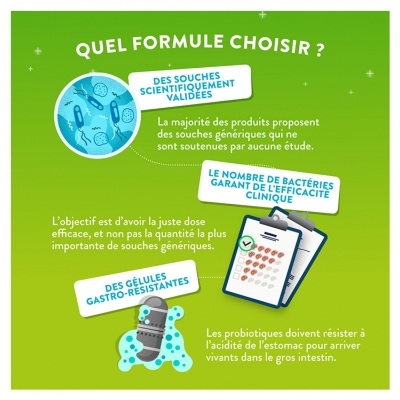 Nutri&Co Probiotiques Stress et Microbiote 60 Gélules