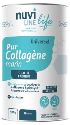 Nuviline Life pur Collagène Marin Sans Lactose 300 g