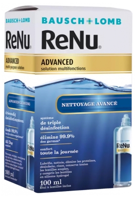 Bausch + Lomb ReNu Advanced Solution Multifonctions Nettoyange Avancé 100 ml