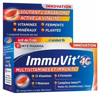 Forté Pharma Immuvit'4G 30 Comprimés