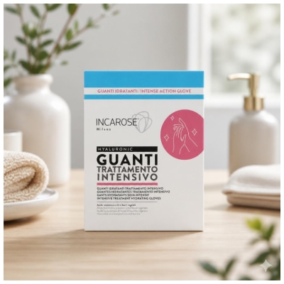 Incarose Hyaluronic Gants Hydratants Soin Intensif