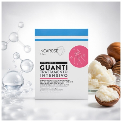 Incarose Hyaluronic Gants Hydratants Soin Intensif