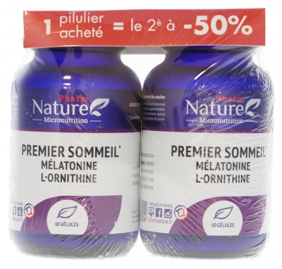 Pharm Nature Micronutrition Premier Sommeil Lot de 2 x 60 Gélules