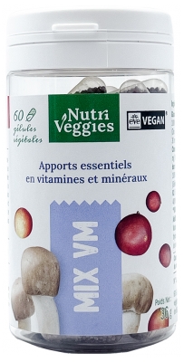 Nutriveggies Mix VM Complément Alimentaire 60 Gélules