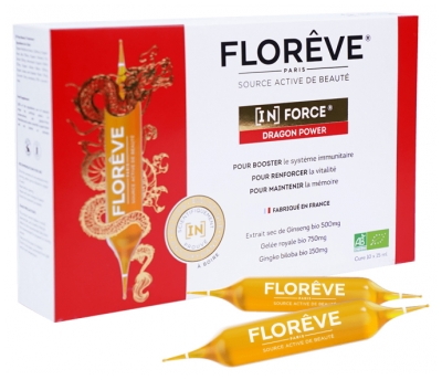Florêve In Force Dragon Power Ginseng 10 Ampoules