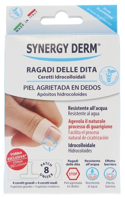 Incarose Synergy Derm Pansements Crevasses Des Doigts x 8