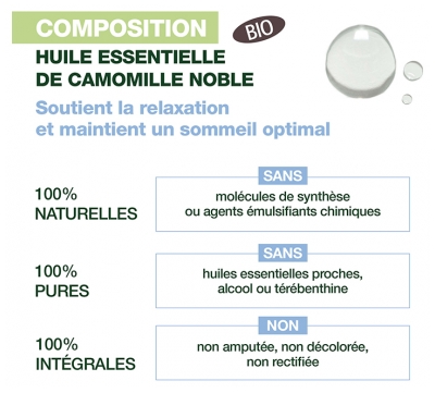Pranarôm Aromaboost Roller Sleep Sommeil Bio 5 ml