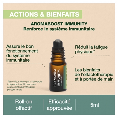 Pranarôm Aromaboost Roller Immunity Bio 5 ml