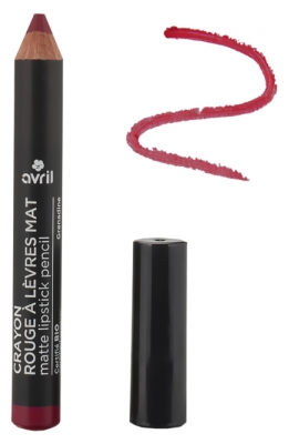 Avril Crayon Rouge à Lèvres Mat Biologique
