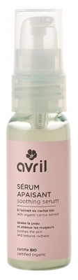 Avril Sérum Apaisant à l'Extrait de Cactus Bio 30 ml