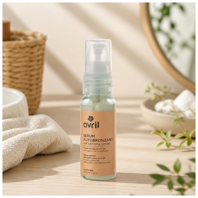 Avril Sérum Autobronzant à l'Hydrolat de Carotte Bio 30 ml 