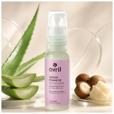 Avril Sérum Fermeté Lisse et Raffermit Bio 30 ml