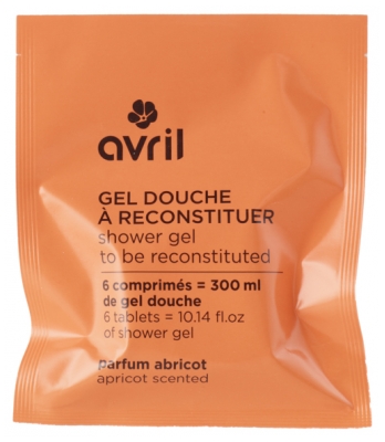 Avril Gel Douche à Reconstituer 6 Comprimés Bio 300 ml