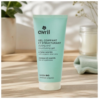 Avril Gel Coiffant et Restructurant à l'Aloe Vera Bio 200 ml