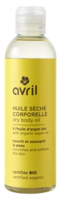 Avril Huile Sèche Corporelle à l'Huile d'Argan Bio 200 ml 