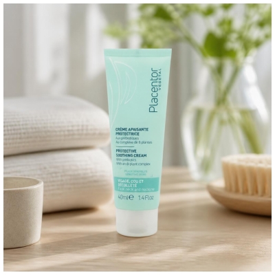 Placentor Végétal Crème Apaisante Protectrice Peaux Sensibles 40 ml