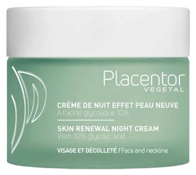 Placentor Végétal Crème de Nuit Visage et Décolleté 50 ml