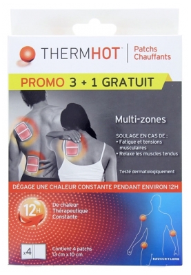Bausch + Lomb Thermhot 3 Patchs Chauffants Multi-Zones + 1 Offert