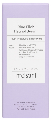 Meisani Blue Elixir Sérum Rétinol Anti-Âge Rénovateur 15 ml