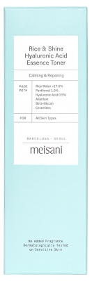 Meisani Rice And Shine Lotion Tonique Essence Fraîche et Hydratante 150 ml