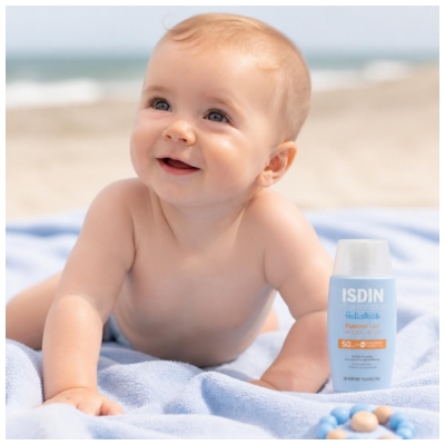 Isdin Fotoprotector Pediatrics Fusion Fluid Minéral Baby Visage et Corps SPF50 50 ml