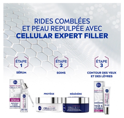 Nivea Cellular Expert Filler Sérum Repulpant à l’Acide Hyaluronique 30 ml