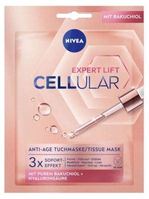 Nivea Cellular Expert Lift Anti-Âge Masque Tissu Visage Raffermissant 1 Masque