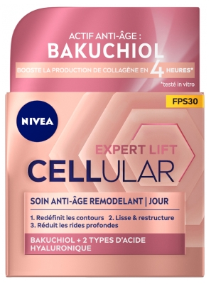 Nivea Cellular Expert Lift Crème Visage Jour Remodelant Anti-Âge SPF30 50 ml