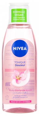 Nivea Lotion Tonique Douceur Amande Douce Peaux Sèches et Sensibles 200 ml