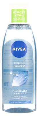 Nivea Lotion Tonique Fraîcheur Fleur de Lotus Peaux Normales et Mixtes 200 ml