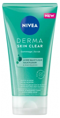 Nivea Derma Skin Clear Gommage Visage et Corps 150 ml
