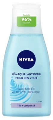 Nivea Démaquillant Doux Yeux Sensibles Eau Purifiée 125 ml